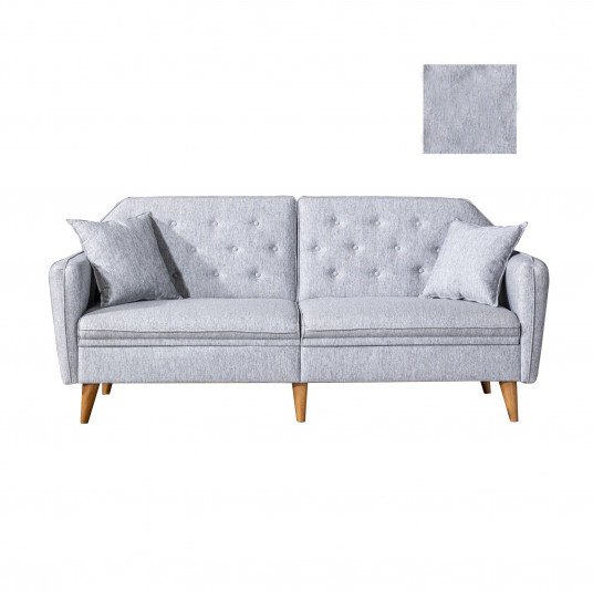 Dīvāns-gulta Terra pelēks
