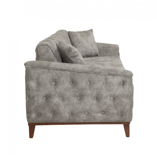 Dīvāns - gulta Marta pelēka