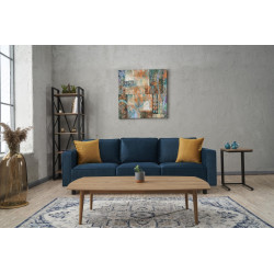 Dīvāns Kale Velvet zils
