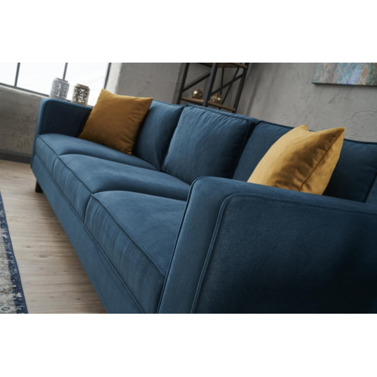Dīvāns Kale Velvet zils