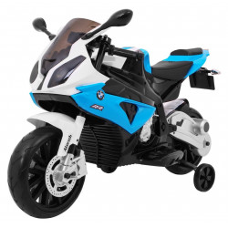 Elektriskais motocikls BMW S1000 RR, zils