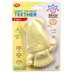 „Brain Builders" rotaļlieta no dabīga materiāla zobiņiem „KUSTĪGAIS KALMĀRS“