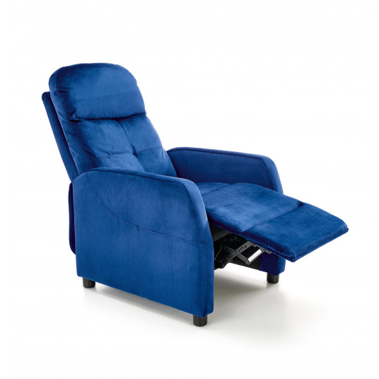 Atzveltnes krēsls FELIPE 2 tumši zils