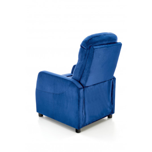 Atzveltnes krēsls FELIPE 2 tumši zils