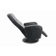 Atzveltnes krēsls ar masāžas funkciju PULSAR melns