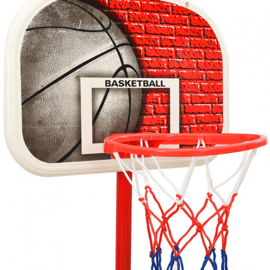 Basketbola komplekts, regulējams 138,5-166 cm, pārvietojams