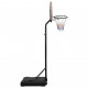 Basketbola vairogs, melns, 237-307 cm, polietilēns
