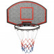 Basketbola vairogs, melns, 71x45x2 cm, polietilēns