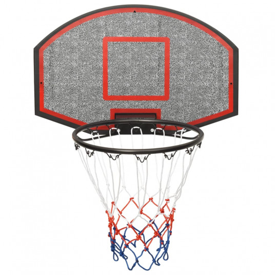 Basketbola vairogs, melns, 71x45x2 cm, polietilēns