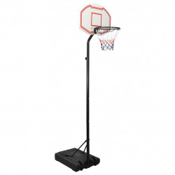Basketbola statīvs, balts, 282-352cm, polietilēns