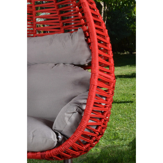 Piekarināmais krēsls Findik - sarkans