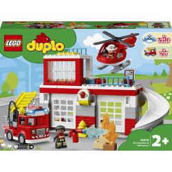 LEGO® 10970 DUPLO Ugunsdzēsēju depo un helikopters