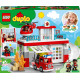 LEGO® 10970 DUPLO Ugunsdzēsēju depo un helikopters