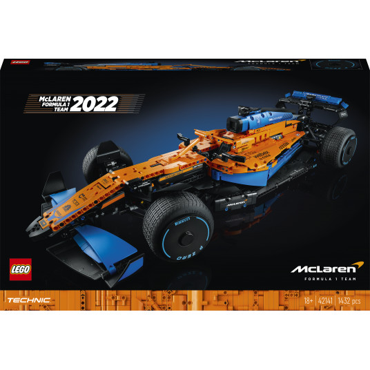  LEGO® 42141 TECHNIC McLaren Formula 1™ sacīkšu auto