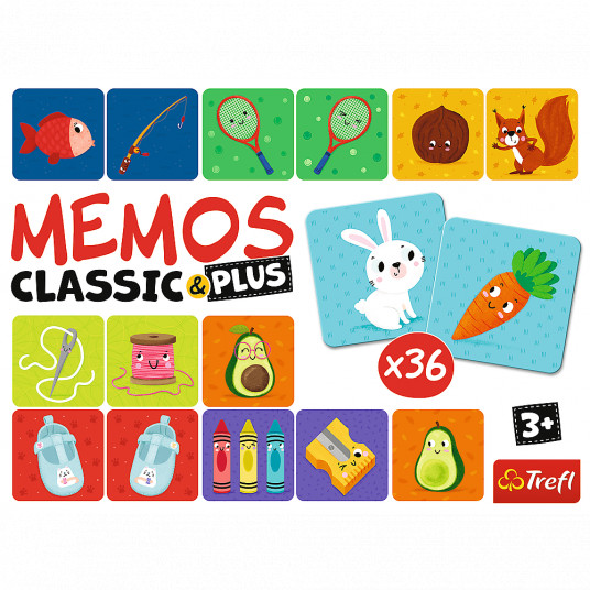 TREFL Memo Classic Plus Loģika