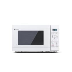Sharp Microwave Oven YC-MS02E-C 800 W, White