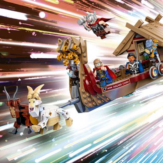 LEGO® 76208 SUPER HEROES Uzbrukums Jaunajai Asgardai
