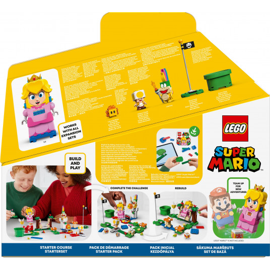 LEGO® 71403 SUPER MARIO Piedzīvojumi ar Peach: sākuma maršruts
