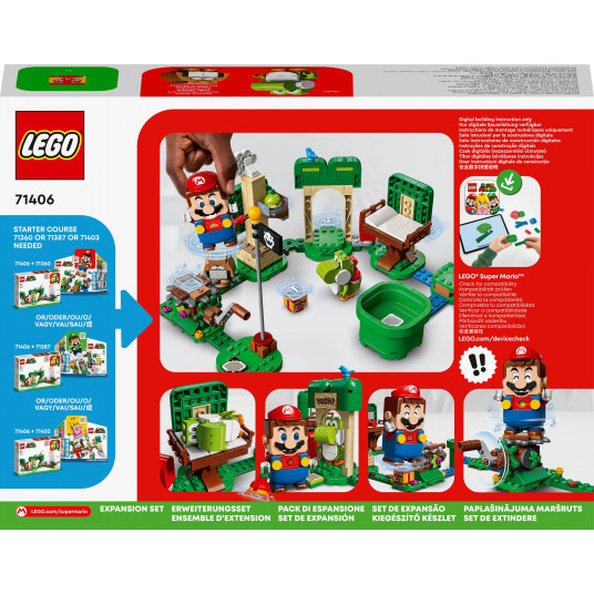 LEGO® 71406 SUPER MARIO Joši dāvanu nama paplašinājuma maršruts