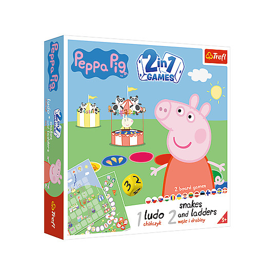 TREFL PEPPA PIG Boardgame 2 in 1 Peppa Pig