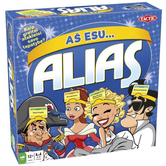 TAC Spēle "ALIAS: Es esmu" LT