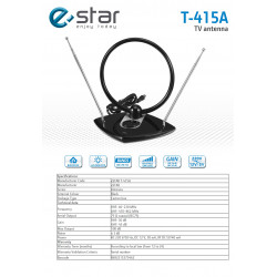 eSTAR Antena T-415A Black