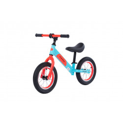 Līdzsvara velosipēds - Moovkee, 12 collas, zili oranžs