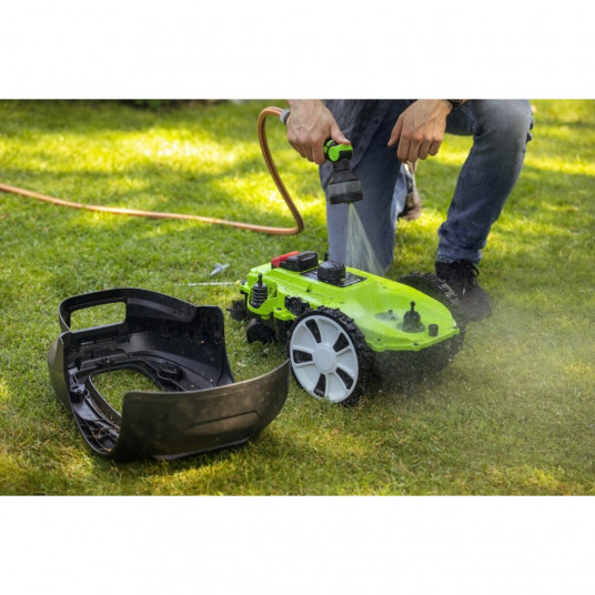 Zāles pļāvēja robots Greenworks OPTIMOW4