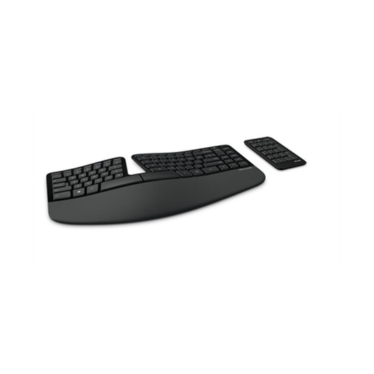 Microsoft 5KV-00005  Sculpt Ergonomic Keyboard for Business  Numeric keypad, Black, English International