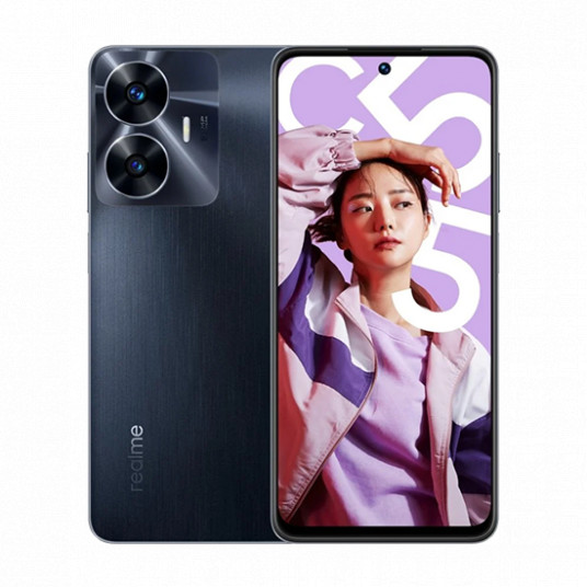 Telefons Realme C55 8GB/256GB Dual-Sim lietaina nakts