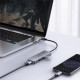AUKEY CB-H36 alumīnija centrmezgls USB-A | Ultra Slim | 4in1 | 4xUSB 3.0 | 5Gbps
