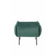 Krēsls BRASIL tumši zaļš/ melns