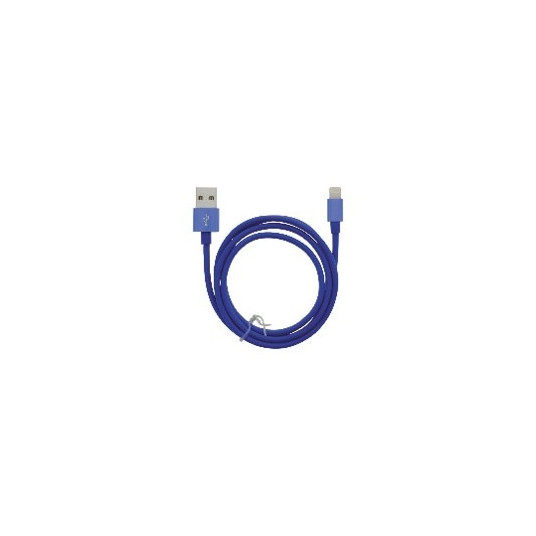 Kabelis MOB:A USB-A - Lightning 2.4A, 1m, zils