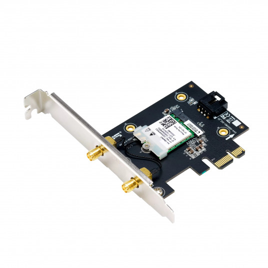 Asus Wi-Fi adapteris, trīs joslu, Wi-Fi 6E adapteris PCE-AXE5400 802.11ax
