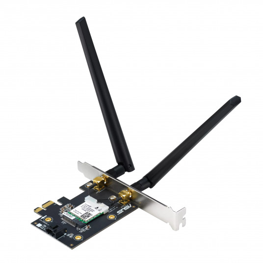 Asus Wi-Fi adapteris, trīs joslu, Wi-Fi 6E adapteris PCE-AXE5400 802.11ax