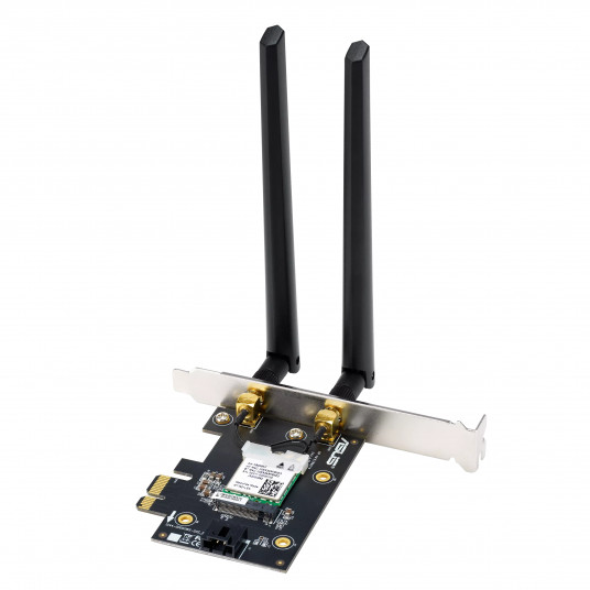 Asus Wi-Fi adapteris, trīs joslu, Wi-Fi 6E adapteris PCE-AXE5400 802.11ax