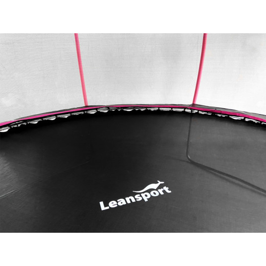 Batuts Lean Sport Max, 244cm, rozā