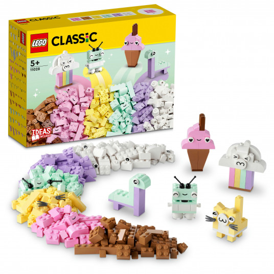 LEGO® 11028 CLASSIC Radošā pasteļtoņu jautrība