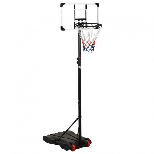 Basketbola vairogs, caurspīdīgs, 216-250 cm, polikarbonāts