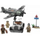 LEGO® 77012 Indiana Jones™ Pakaļdzīšanās ar lidmašīnu-iznīcinātāju