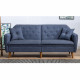 Dīvāna gultne Hanah Home Terra - Tumši zils
