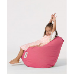 Bērnu pupiņu maiss Premium - rozā