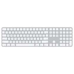 Tastatūra Apple Magic Keyboard ar Touch ID, Num.KP, RUS, sudraba