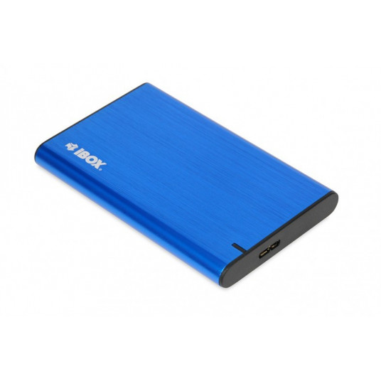 iBox HD-05 HDD/SSD korpuss, zils 2,5 collu