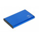 iBox HD-05 HDD/SSD korpuss, zils 2,5 collu