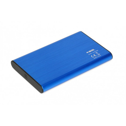 iBox HD-05 HDD/SSD korpuss, zils 2,5 collu