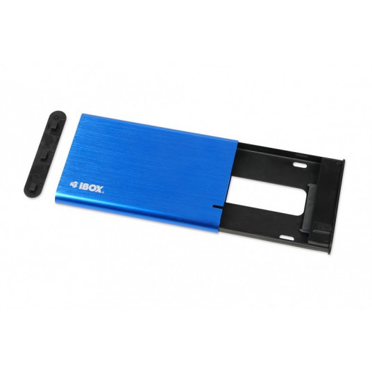 iBox HD-05 HDD/SSD korpuss, zils 2,5 collu