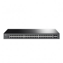 TP-Link TL-SG3452X tīkla slēdzis, pārvaldīts L2+ Gigabit Ethernet (10/100/1000) 1U melns