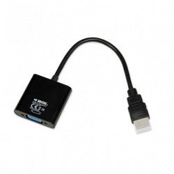 iBox IAHV01 video kabeļa adapteris HDMI A tipa (standarta) VGA (D-Sub) melns