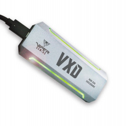 PATRIOT VXD obudowa SSD USB3.2 M.2 NVMe 1.3 līdz 2TB alumīnija RGB